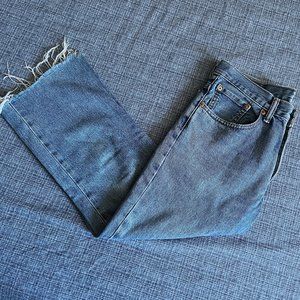 Vintage Levi’s cropped jean